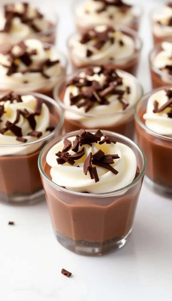 Home 17 elegant party food and drinks on a budget 15. chocolate mousse cups