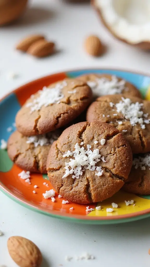 15 Classic Cookie Recipes with a Twist - 11. Coconut Flour Cookies with Almond Joy Flavor