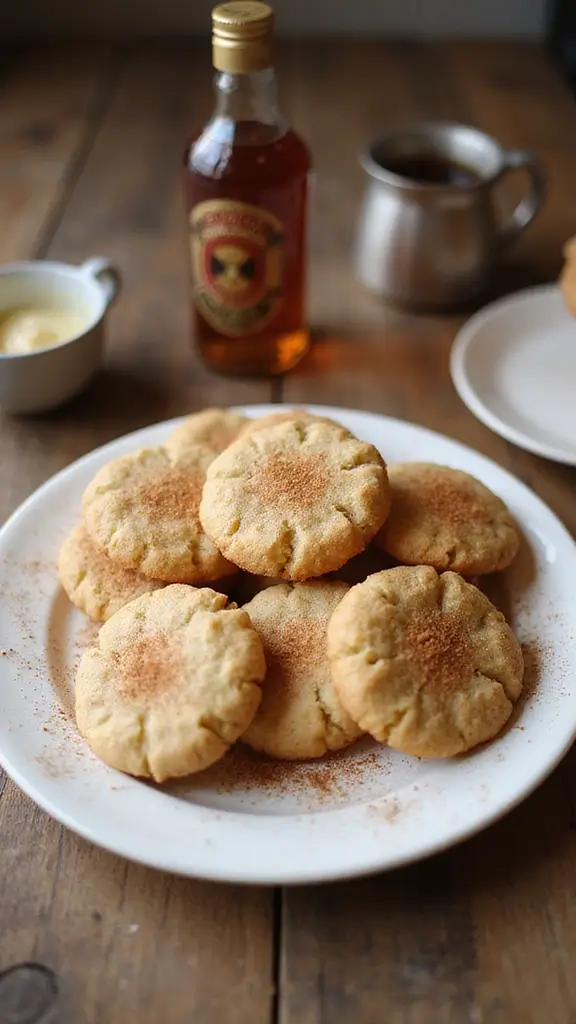 15 Classic Cookie Recipes with a Twist - 2. Snickerdoodles with a Maple Twist