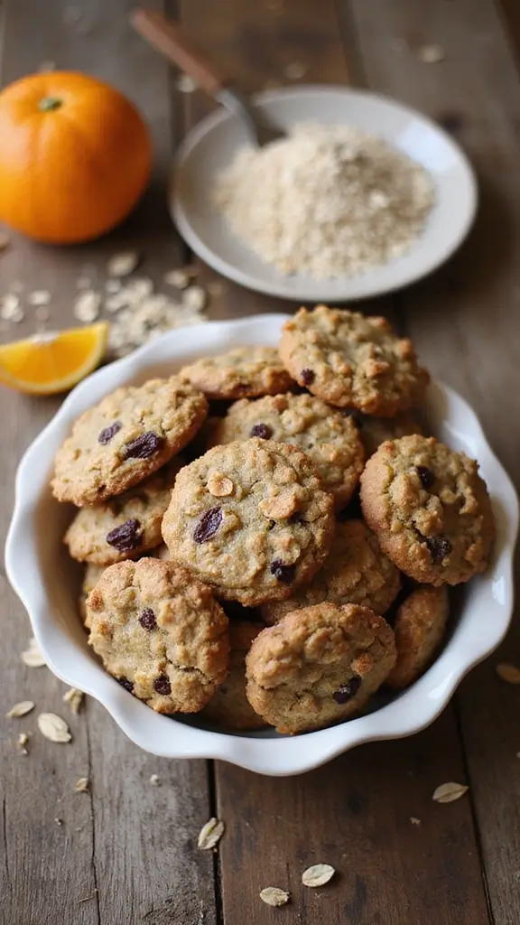15 Classic Cookie Recipes with a Twist - 3. Oatmeal Raisin Cookies with Orange Zest