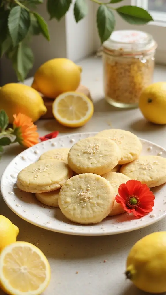 15 Classic Cookie Recipes with a Twist - 7. Lemon Sugar Cookies with Poppy Seeds