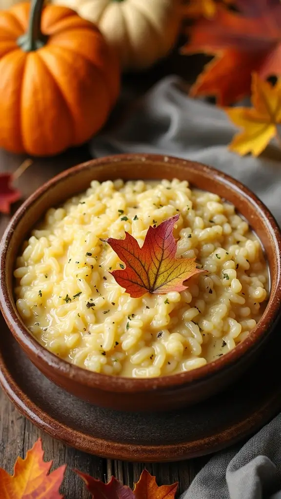 15 Cozy Fall Recipes That’ll Make Your Kitchen Smell Like Heaven 15 Cozy Fall Recipes That’ll Make Your Kitchen Smell Like Heaven - 1. Pumpkin Risotto
