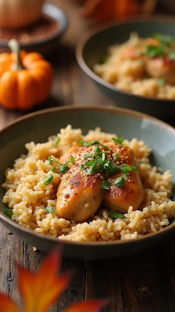 15 Cozy Fall Recipes That’ll Make Your Kitchen Smell Like Heaven 15 Cozy Fall Recipes That’ll Make Your Kitchen Smell Like Heaven - 5. One-Pot Chicken and Rice
