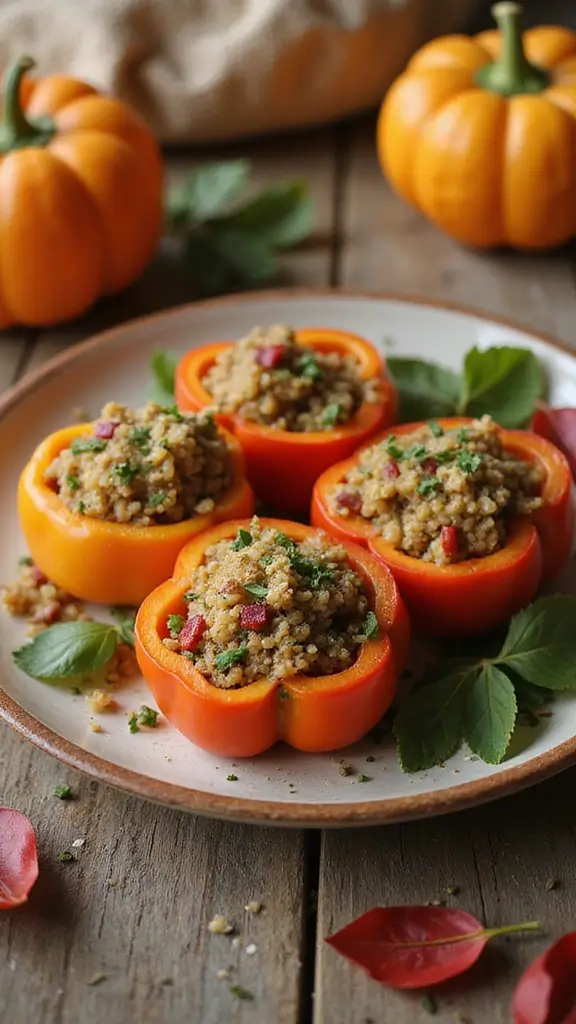 15 Cozy Fall Recipes That’ll Make Your Kitchen Smell Like Heaven 15 Cozy Fall Recipes That’ll Make Your Kitchen Smell Like Heaven - 8. Quinoa Stuffed Peppers