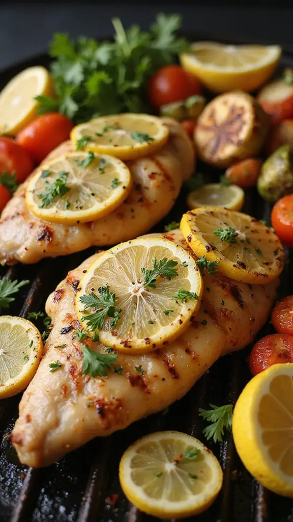 15 Healthy Chicken Dishes That Taste Like a Five-Star Dinner (And They Are Weeknight-Worthy!) - 1. Lemon Herb Grilled Chicken