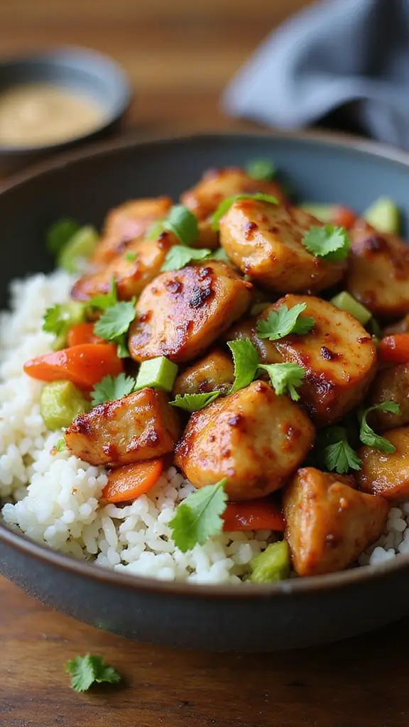 15 Healthy Chicken Dishes That Taste Like a Five-Star Dinner (And They Are Weeknight-Worthy!) - 6. Teriyaki Chicken Bowl