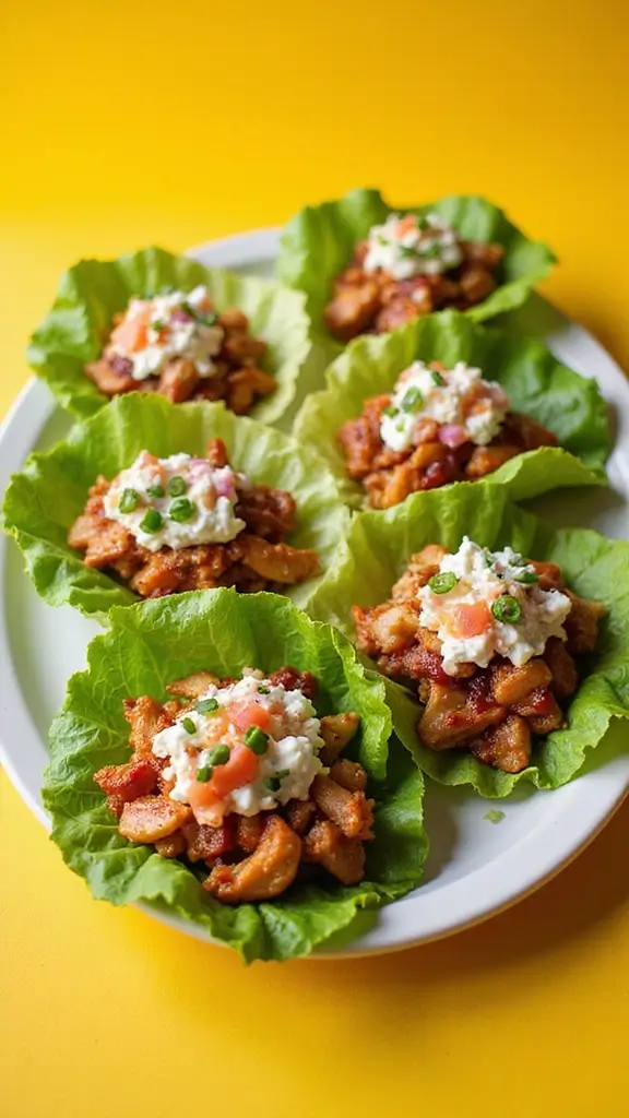 15 Healthy Chicken Dishes That Taste Like a Five-Star Dinner (And They Are Weeknight-Worthy!) - 9. BBQ Chicken Lettuce Wraps