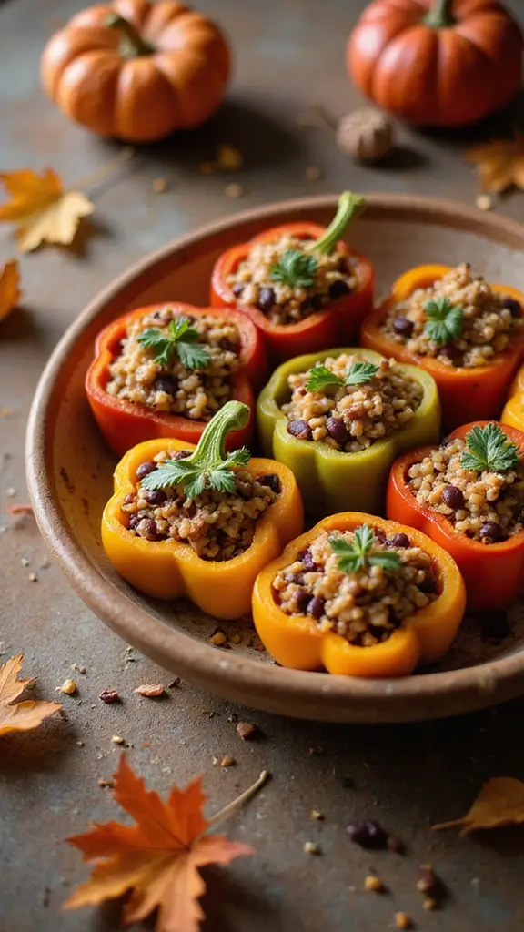16 Cozy Fall Dinners You Can Make in 30 Minutes or Less - 16. Stuffed Bell Peppers