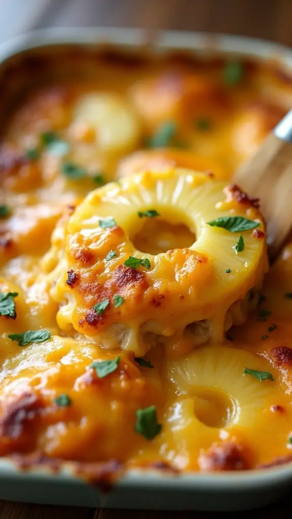 17 Crockpot Hawaiian Chicken: The Sweet & Savory Dinner Everyone Loves 17 Crockpot Hawaiian Chicken: The Sweet & Savory Dinner Everyone Loves - 13. Cheesy Hawaiian Chicken Bake