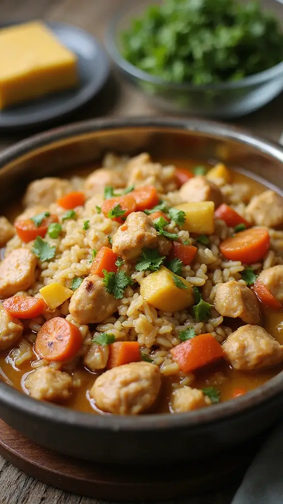 17 Crockpot Hawaiian Chicken: The Sweet & Savory Dinner Everyone Loves 17 Crockpot Hawaiian Chicken: The Sweet & Savory Dinner Everyone Loves - 16. One-Pot Hawaiian Chicken Rice