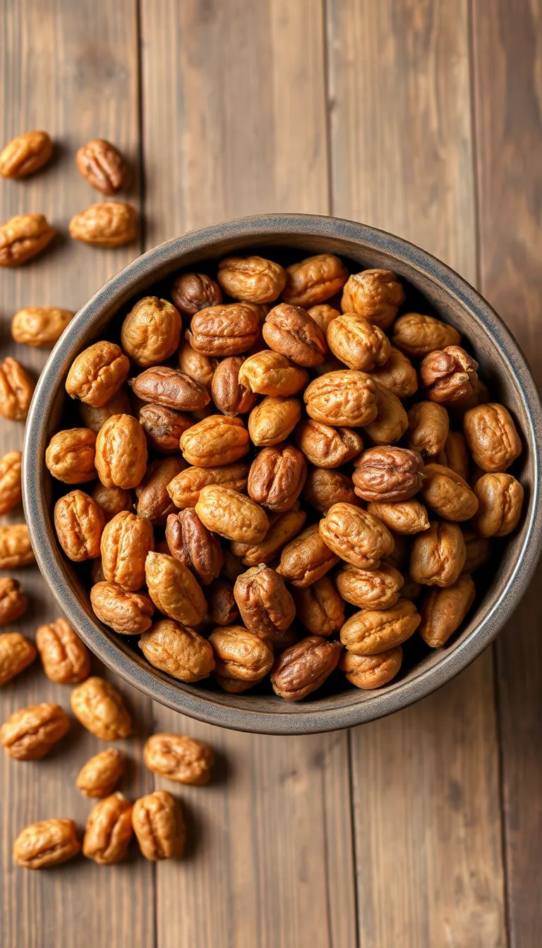 17 Elegant Party Food and Drinks on a Budget - 11. Spiced Nuts
