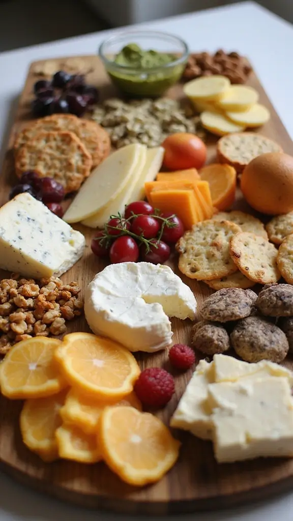 17 Elegant Party Food and Drinks on a Budget - 3. Elegant Cheese Board