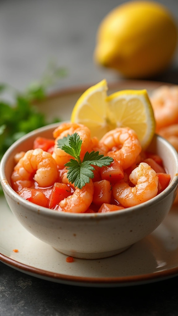 17 Elegant Party Food and Drinks on a Budget - 4. Shrimp Cocktail with Homemade Sauce