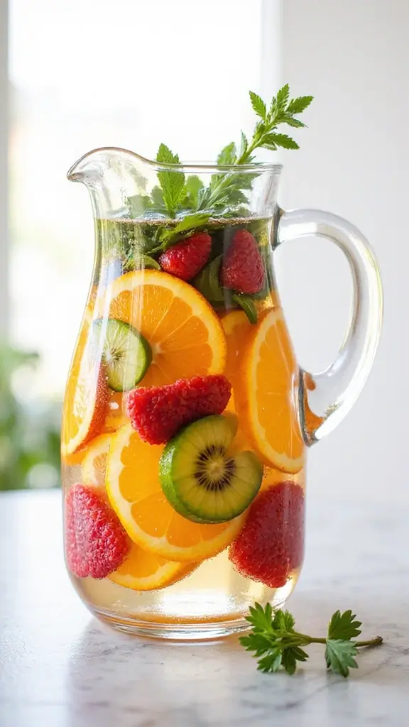 17 Elegant Party Food and Drinks on a Budget - 6. Fruit Infused Water