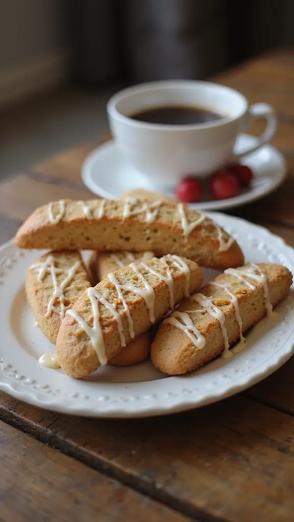 17 Quick & Easy Dessert Recipes for Busy Bakers - 16. Biscotti with Icing