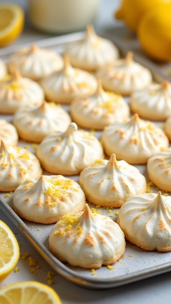 17 Quick & Easy Dessert Recipes for Busy Bakers - 8. Lemon Meringue Cookies