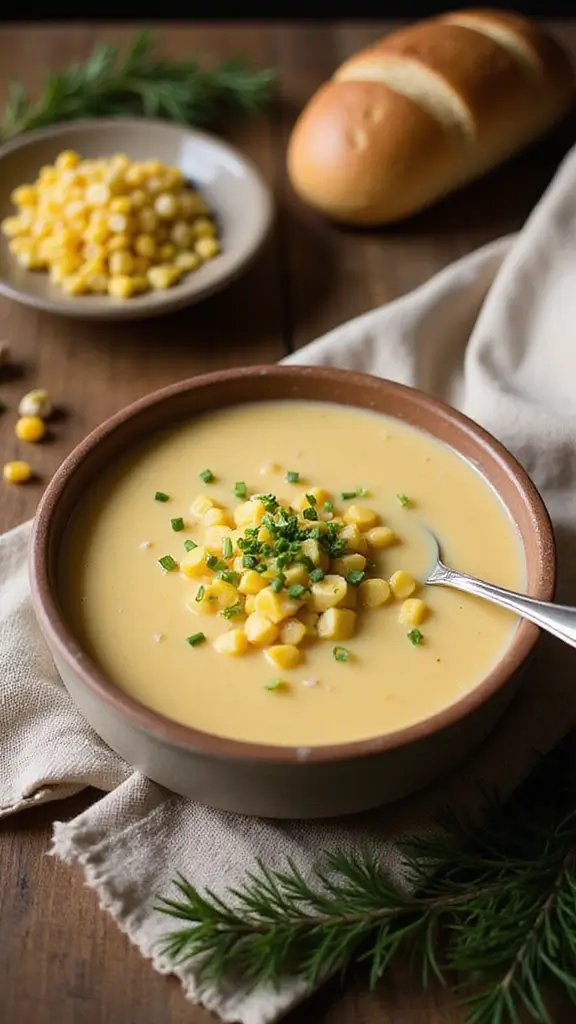 18 One-Pot Cozy Fall Recipes for Lazy Weekend Nights - 12. Corn Chowder