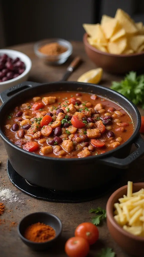 18 One-Pot Cozy Fall Recipes for Lazy Weekend Nights - 4. One-Pot Chili