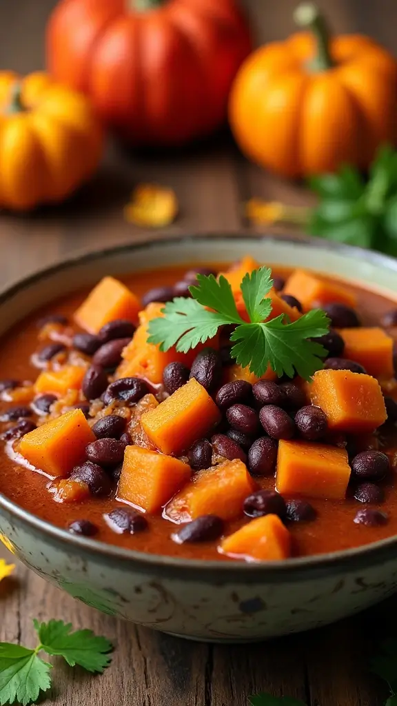 18 One-Pot Cozy Fall Recipes for Lazy Weekend Nights - 5. Sweet Potato and Black Bean Stew