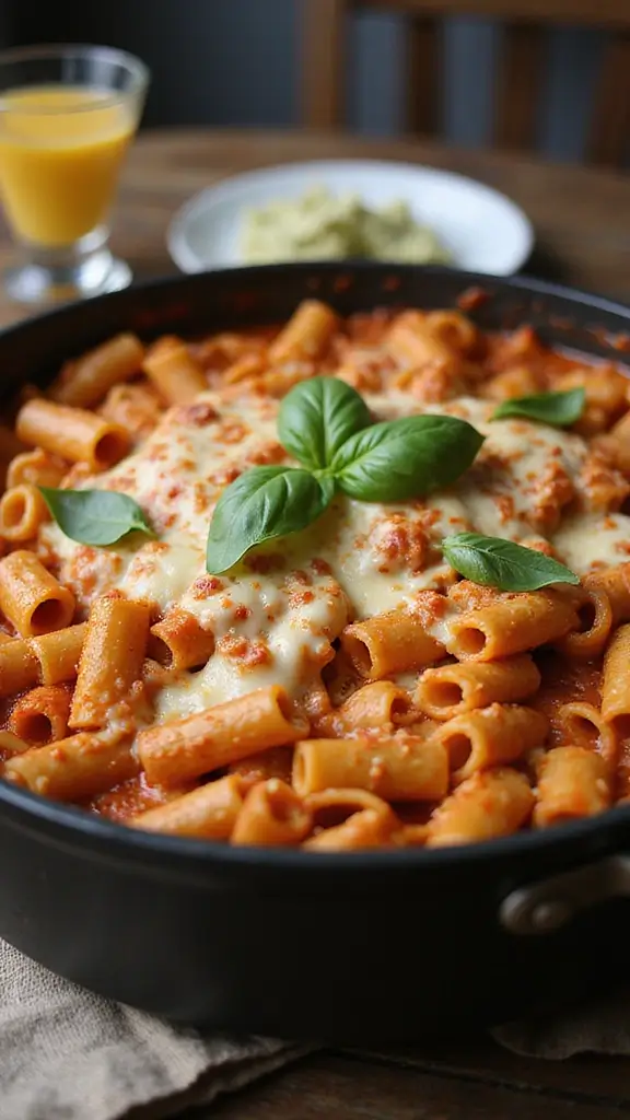 18 One-Pot Cozy Fall Recipes for Lazy Weekend Nights - 8. One-Pot Baked Ziti