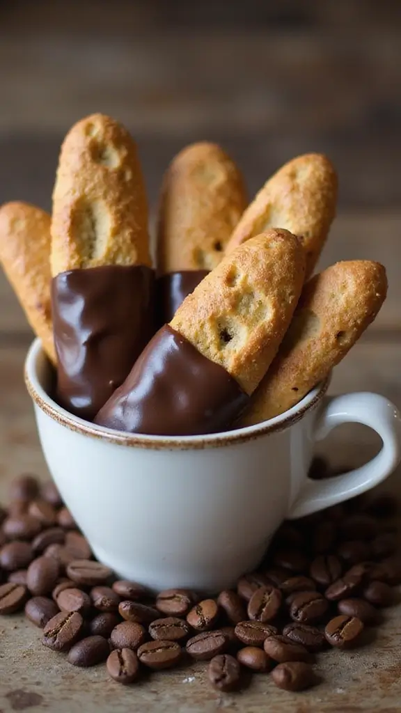 19 Cookie Recipes That Are Better Than Store-Bought - 18. Chocolate Dipped Biscotti