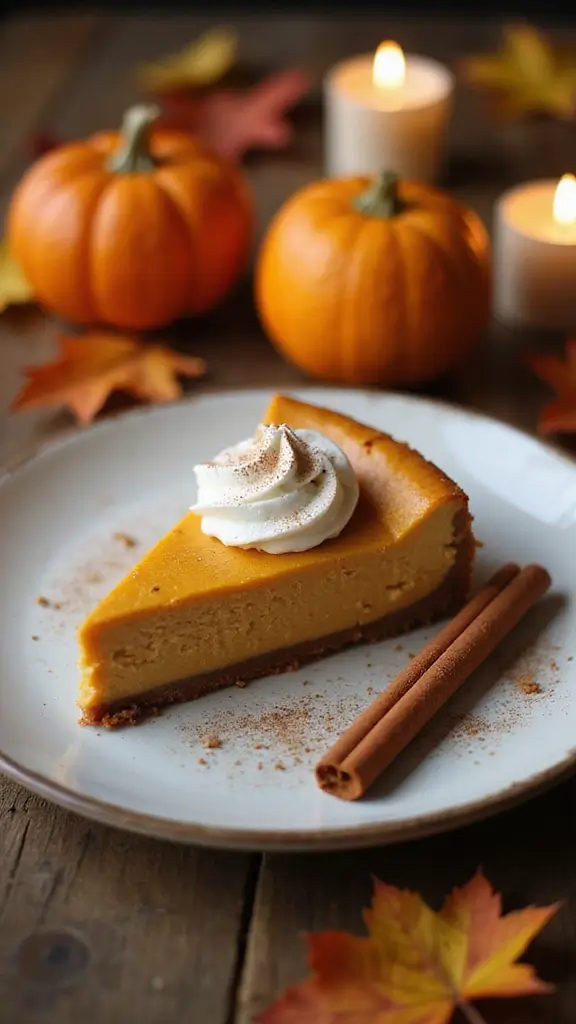 19 Crowd-Pleasing Delicious Desserts for Every Season 19 Crowd-Pleasing Delicious Desserts for Every Season - 1. Fall Spiced Pumpkin Cheesecake