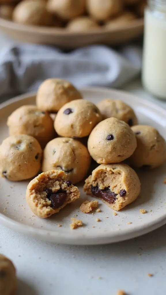 19 Crowd-Pleasing Delicious Desserts for Every Season 19 Crowd-Pleasing Delicious Desserts for Every Season - 10. No-Bake Chocolate Chip Cookie Dough Bites
