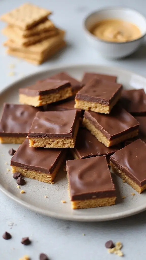 19 Crowd-Pleasing Delicious Desserts for Every Season 19 Crowd-Pleasing Delicious Desserts for Every Season - 14. No-Bake Chocolate Peanut Butter Bars