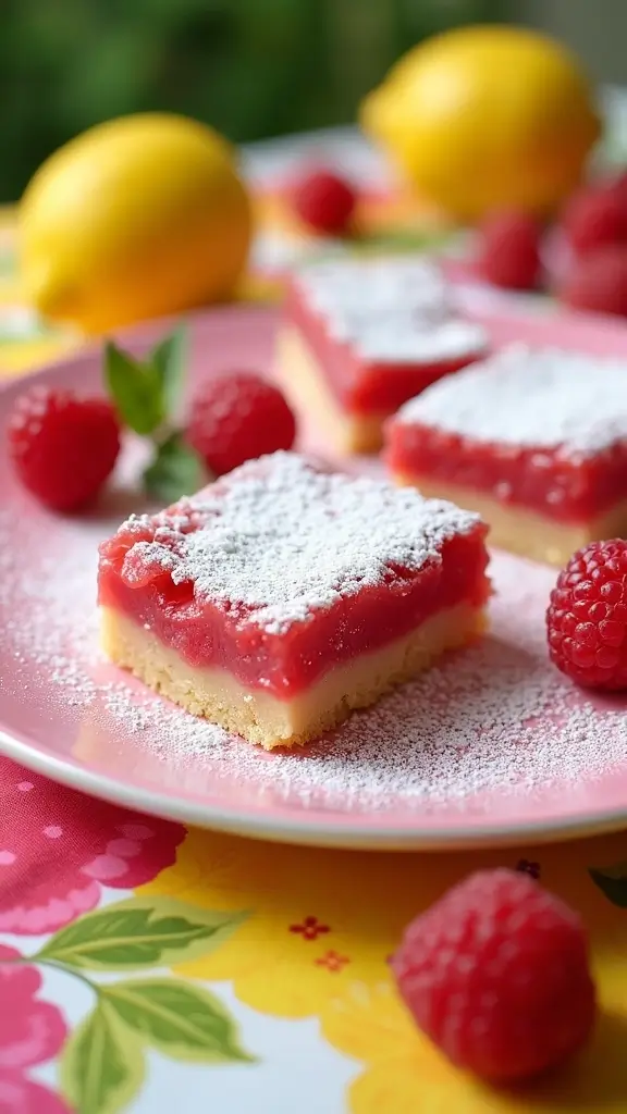 19 Crowd-Pleasing Delicious Desserts for Every Season 19 Crowd-Pleasing Delicious Desserts for Every Season - 18. Raspberry Lemon Bars for a Tart Delight