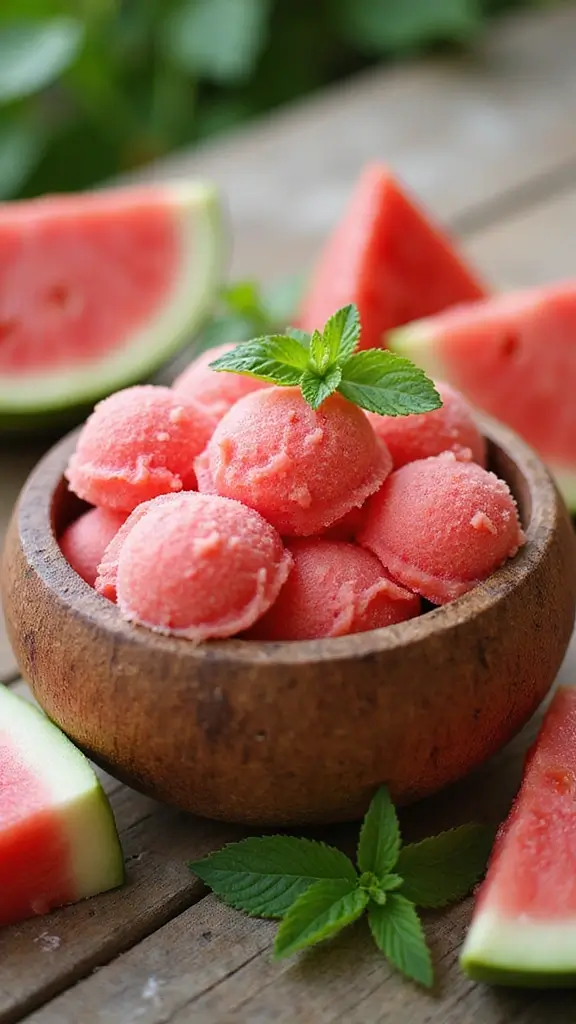 19 Crowd-Pleasing Delicious Desserts for Every Season 19 Crowd-Pleasing Delicious Desserts for Every Season - 4. Summer Watermelon Sorbet