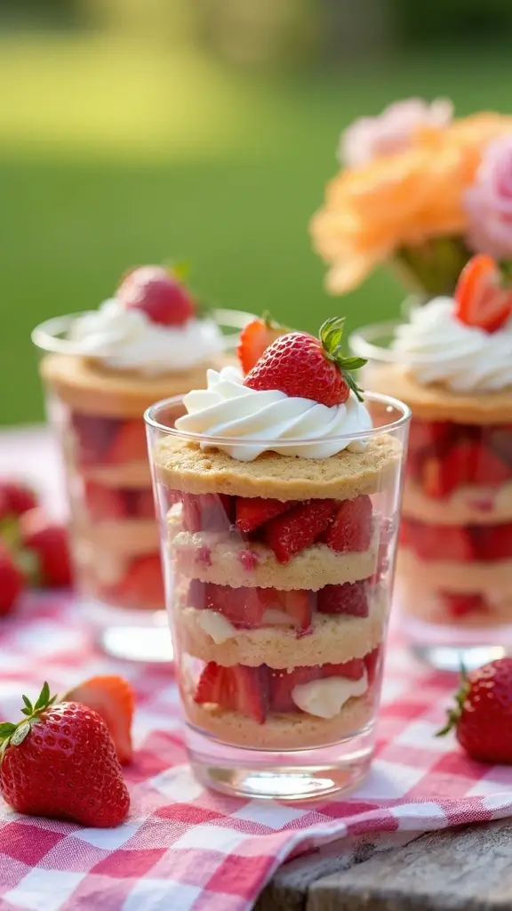 19 Crowd-Pleasing Delicious Desserts for Every Season 19 Crowd-Pleasing Delicious Desserts for Every Season - 6. No-Bake Strawberry Shortcake Cups