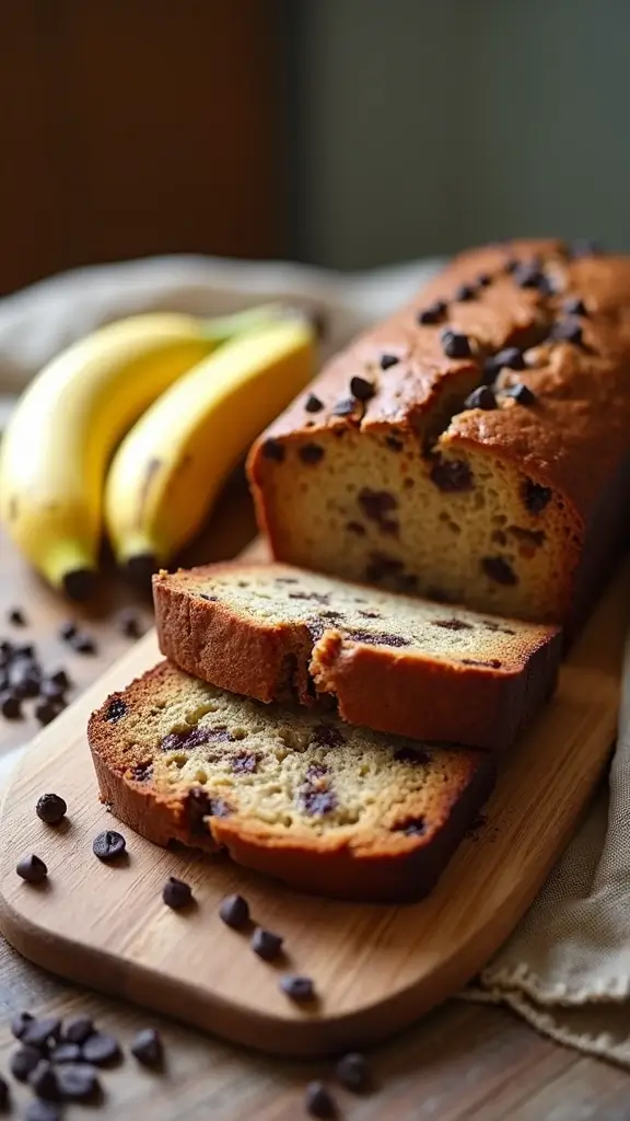 19 Dessert Rezept: Die besten schnellen Ideen für jeden Tag - 10. Chocolate Chip Banana Bread