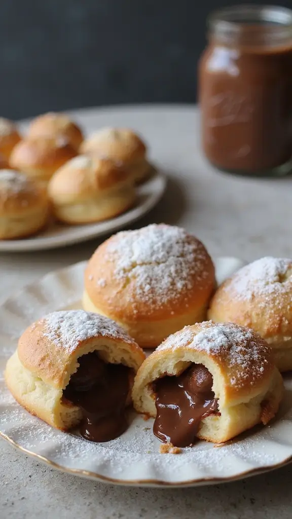 19 Dessert Rezept: Die besten schnellen Ideen für jeden Tag - 12. Nutella Stuffed Puff Pastry