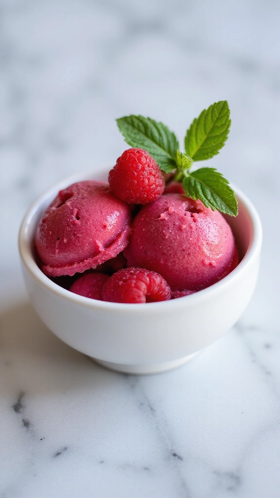 19 Easy Dessert Recipes That Only Look Complicated - 7. Raspberry Sorbet