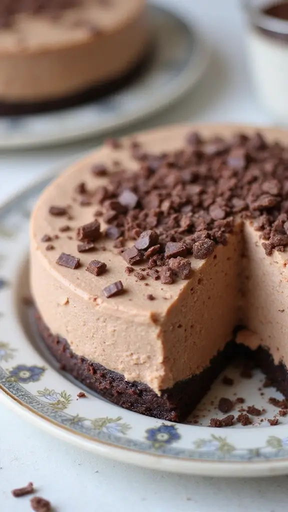 Home 19 easy sweet recipes youll want to make on repeat 1. no bake chocolate cheesecake