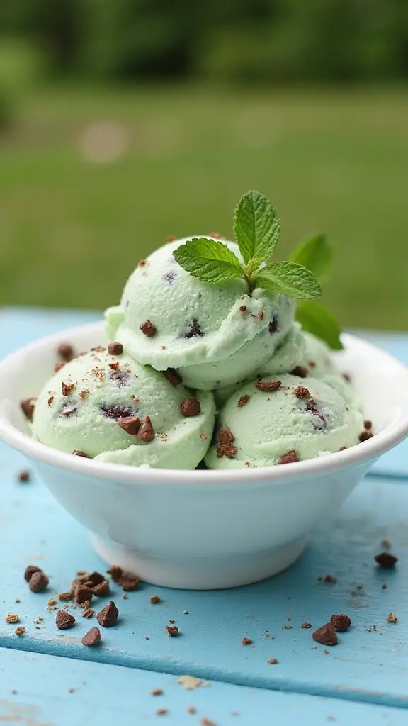 19 Easy Sweet Recipes You’ll Want to Make on Repeat - 19. Mint Chocolate Chip Ice Cream