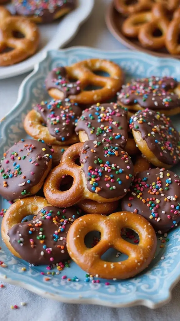 19 Easy Sweet Recipes You’ll Want to Make on Repeat - 8. Chocolate-Dipped Pretzels