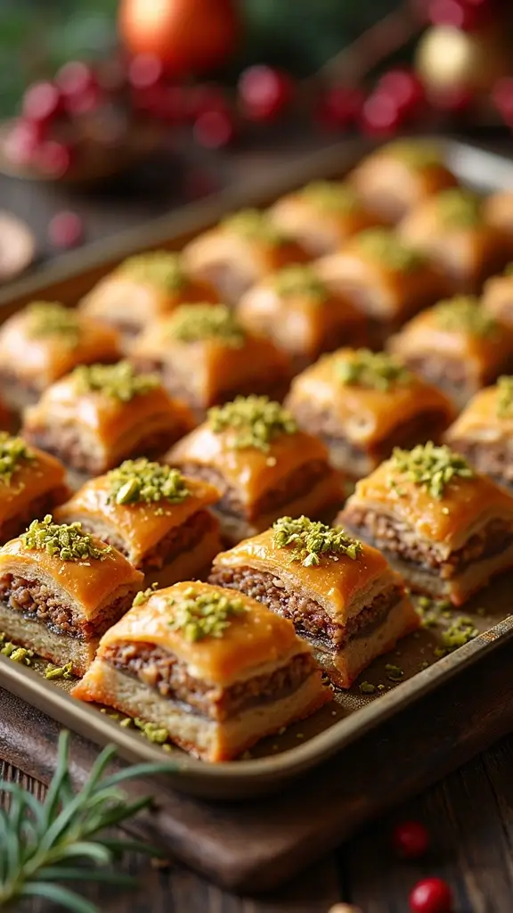19 Heavenly Holiday Cookie Recipes That Will Wow Your Guests This Season - 15. Baklava Cookies