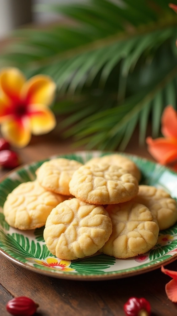 19 Heavenly Holiday Cookie Recipes That Will Wow Your Guests This Season - 17. Hawaiian Butter Cookies