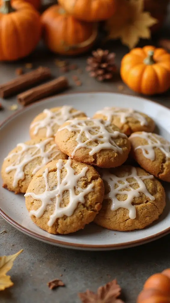 19 Heavenly Holiday Cookie Recipes That Will Wow Your Guests This Season - 19. Pumpkin Spice Cookies