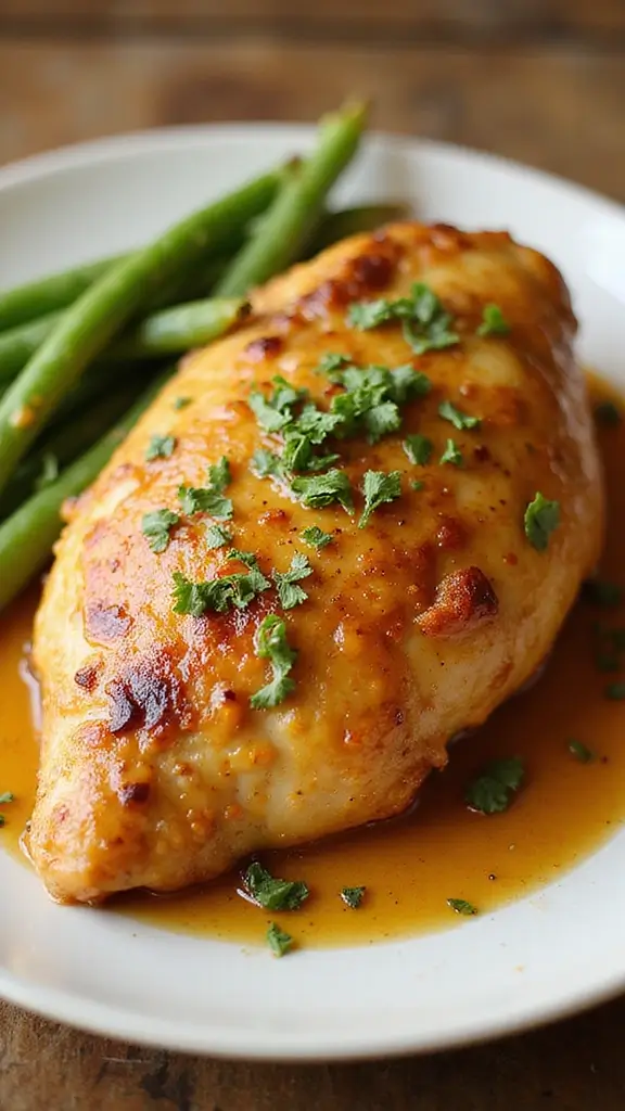 20 Irresistible Creamy Chicken Recipes You Can Make in 20 Minutes - 10. Creamy Honey Mustard Chicken