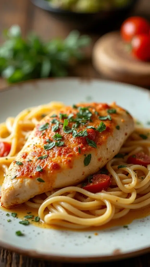 20 Irresistible Creamy Chicken Recipes You Can Make in 20 Minutes - 18. Creamy Italian Chicken