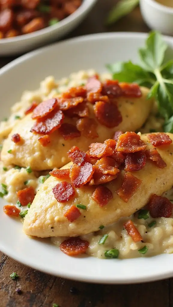 20 Irresistible Creamy Chicken Recipes You Can Make in 20 Minutes - 20. Creamy Bacon Ranch Chicken