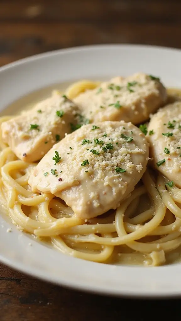 20 Irresistible Creamy Chicken Recipes You Can Make in 20 Minutes - 3. Creamy Chicken Alfredo