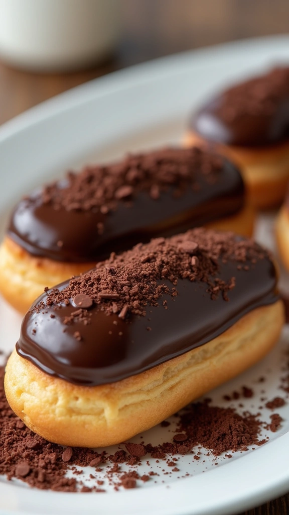 21 Classic Dessert Recipes Everyone Should Master 21 Classic Dessert Recipes Everyone Should Master - 16. Chocolate Eclairs
