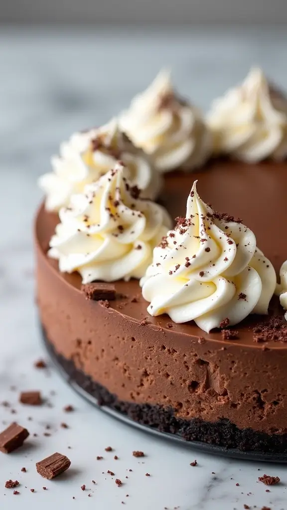 21 easy dessert recipes you can whip up tonight 1. no bake chocolate cheesecake