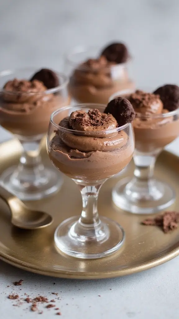 21 Easy Dessert Recipes You Can Whip Up Tonight - 14. No-Bake Chocolate Mousse