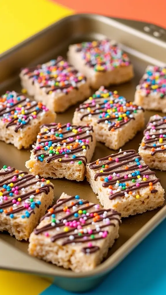 21 Easy Dessert Recipes You Can Whip Up Tonight - 15. No-Bake Rice Crispy Treats