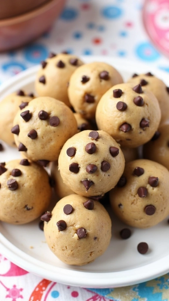 21 Easy Dessert Recipes You Can Whip Up Tonight - 16. No-Bake Chocolate Chip Cookie Dough Bites