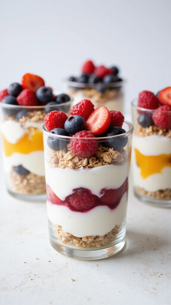 21 Easy Dessert Recipes You Can Whip Up Tonight - 9. No-Bake Berry Parfaits